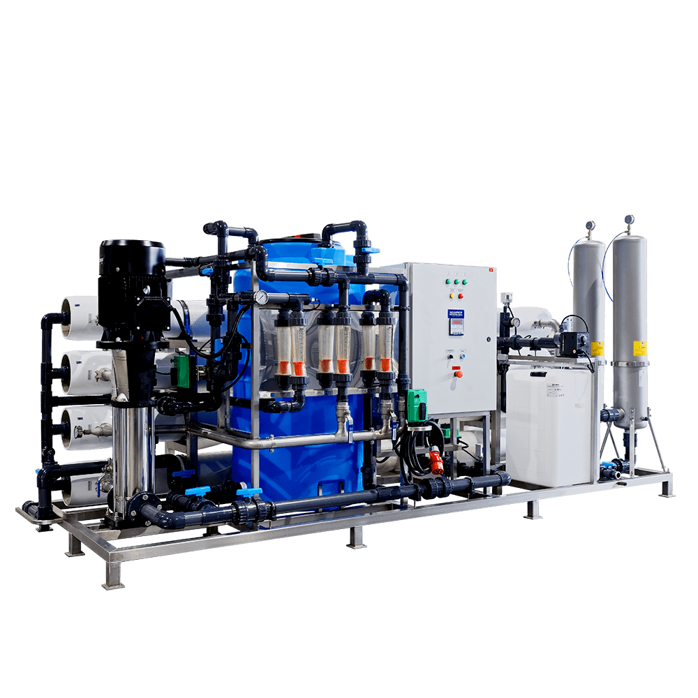 Water treatment for steam boiler